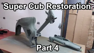 1981 Honda C70 Super Cub Restoration - Part 4 - Paint Removal and Etching Primer