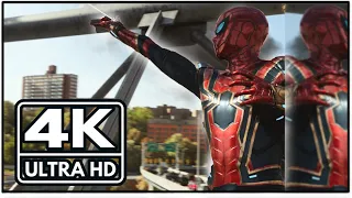 All Spider Man/Peter 1 Swinging Scene 4K IMAX | No Way Home |