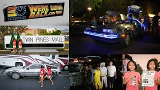 Back To The Future 30th Anniversary 2015 Twin Pines Mall (Puente Hills Mall)