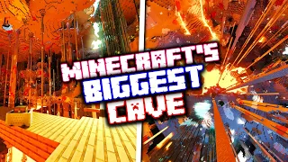 The BIGGEST CAVE In MINECRAFT 1.18! | Incredible Minecraft 1.18 Cave Seed | Bedrock & Java