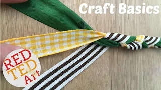 How to Braid 3 Strands (Crafts Basics)