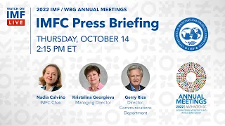 Press Briefing: International Monetary and Financial Committee (IMFC)