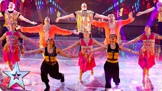 Bollywest Fusion inject some colour into the Semi-Finals | Semi-Final 4 | Britain’s Got Talent 2016