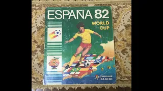 Álbum Copa do Mundo Espanha 1982 Panini Completo (1982 FIFA World Cup Spain) #(281)