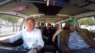 Top Gear's James May takes Johannesburg taxi for a spin