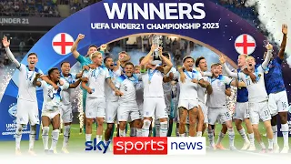 Reaction to England winning the European Under-21 Championship