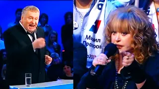 «Не ори на меня, будущий президент»: Алла Пугачёва вступила в дискуссию с Жириновским