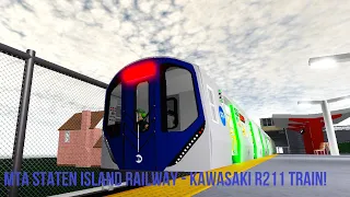 MTA Staten Island Railway - R211 Train (St. George to Tottenville) - ROBLOX Transit Gameplay