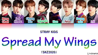 Stray Kids "SPREAD MY WINGS" (SKZ2020) colorcodedlyrics Han-Rom-Eng