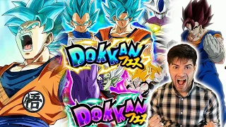 😱HO DISTRUTTO I 2 BANNER CON LE NUOVE ANIMAZIONI!!😍 SUMMON x VEGITO BLUE & ZAMASU LR | DOKKAN ITA