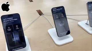 iPhone 15 Pro Max 1 TB Shopping at the Apple Store Vlog