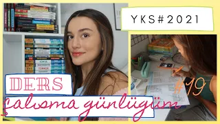 DERS ÇALIŞMA GÜNLÜĞÜM #19 || Erken kalkıp çalışmak? #YKS2021