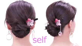 6 Minutes Quick Hair Arrangement /Self Made Hair Styles / You Can Do It Yourself