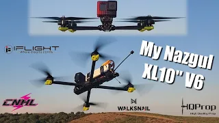 iFlight Nazgul XL10" V6 Long Range (Unboxing / Test) - Yo2B Production