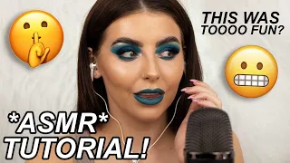 *ASMR* RELAXING + SATISFYING MAKEUP TUTORIAL - WHISPERED!