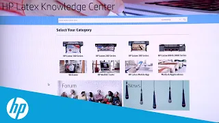 Visit the HP Latex Knowledge Center | HP Latex | HP