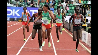 Faith Kipyegon wins historic 1500m world title at Oregon 2022