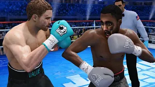 Canelo Alvarez vs Terence Crawford FULL FIGHT | Fight Night Champion AI Simulation