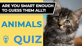 20 Trivia Questions - Animals Quiz Ep.130 ❓🤔