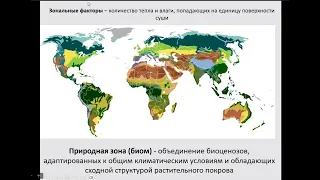 Лекция 16.10 биогеография