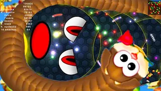 🐍wormate io ! worms zone io❤ !! pro skills gameplay #6270  ! Worms 02