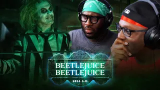 BEETLEJUICE BEETLEJUICE | Official Trailer Reaction