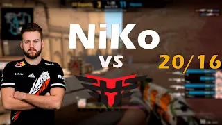 CS:GO POV Demo G2 NiKo (20/16) vs Heroic (de_mirage) @ BLAST Premier Fall Final 2022