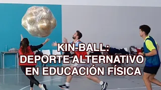 KIN-BALL: Deporte alternativo en Educación Física (balón autoconstruido)