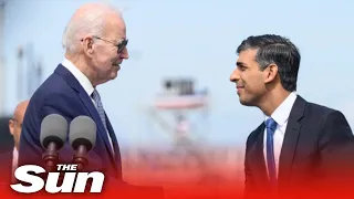 LIVE: PM Rishi Sunak and President Joe Biden hold news conference from the White House