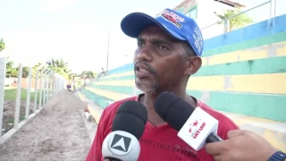 Reforma no Estádio Felipão, em Altos, seguem em ritmo acelerado