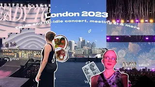 London vlog | Twice and Gidle concert, meeting El & more | Flurina