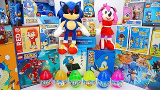 Sonic The Hedgehog Toy Collection Unboxing ASMR | Sonic Evolution Color Wheel, Sonic Exe & Amy Rose