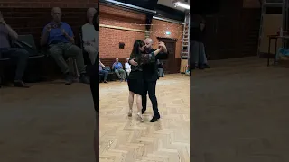 Emma Lucia Reyes & Leo di Cocco Demonstration after classes at Reading Tango Club