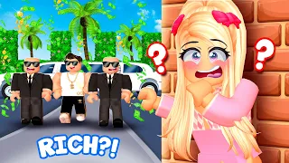 MY CRUSH WAS SECRETLY RICH IN ROBLOX BROOKHAVEN!