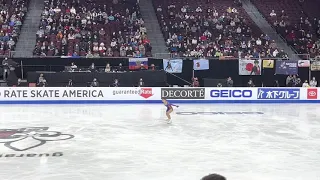 Kaori Sakamoto 2021 Skate America free skate fancam