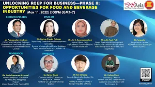 Unlocking RCEP for Business: Opportunities for F&B Industry