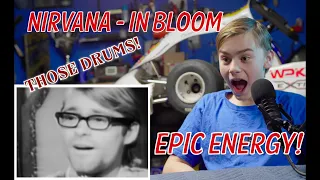 THIS IS MY KINDA MUSIC! | Nirvana - In Bloom | Gen Alpha Kid Reacts #musicreactions #nirvana