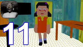 Granny - Gameplay Walkthrough Part 11 Granny Is A Doll From Squid Game Mod (Android,iOS)