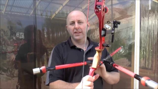 Selecting a Recurve target bow and setting it up