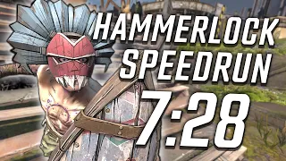 Borderlands 2 Geared Hammerlock DLC Speedrun in 7:28