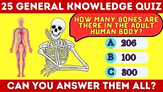 How Good is Your General Knowledge? Take This 25-Question Quiz To Find Out! Gk quiz | quizhub