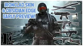 IRONCLAD SKIN & OBSIDIAN EDGE EARLY PREVIEW! | Arena Breakout