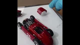 Final video about build 1/43 model "1955 Lancia D50" from Model Factory Hiro by F1_modelist