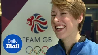 Lizzy Yarnold ready for a rest after retaining skeleton gold - Daily Mail