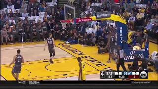 Stephen Curry Injury| Spurs vs Warriors| March 8 2018