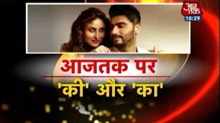 'Ki And Ka' On Aaj Tak: Kareena Kapoor, Arjun Kapoor And Director R Balki