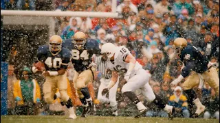 FULL GAME | The Snow Bowl (Notre Dame Football vs Penn State, 1992)