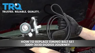 How to Replace Timing Belt Set 2009-2020 Dodge Journey