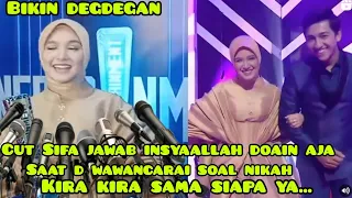 waaw jawaban cut Sifa saat wawancarai soal nikah bikin geger jagat may