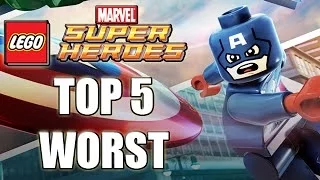 TOP 5 WORST LEGO Marvel Superheroes Characters